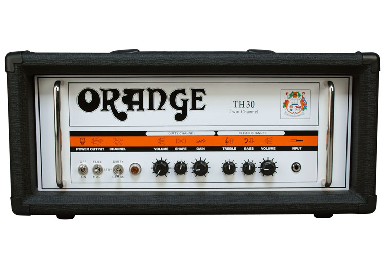 Гитарный головной усилитель Orange TH30-H-V2-BLK