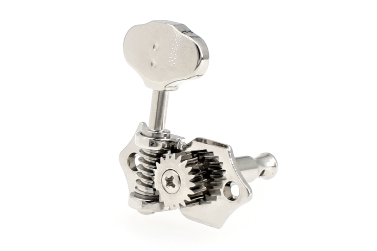 Кілки для гітари GRAPH TECH PRN-3422-N0 Acoustic 3+3 Butterbean Button Nickel 