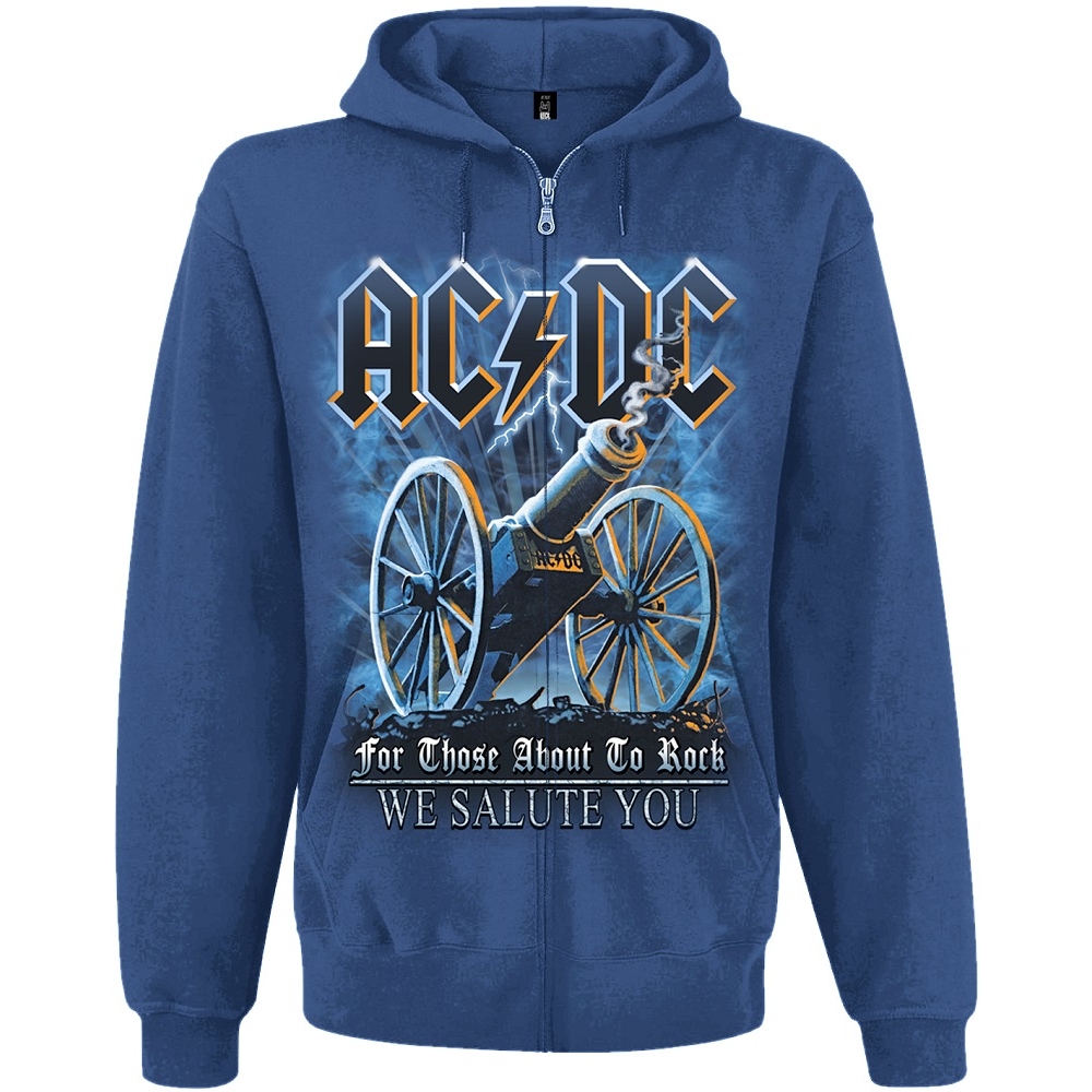 Кенгуру AC/DC For Those About To Rock (синя кенгуру) на блискавці