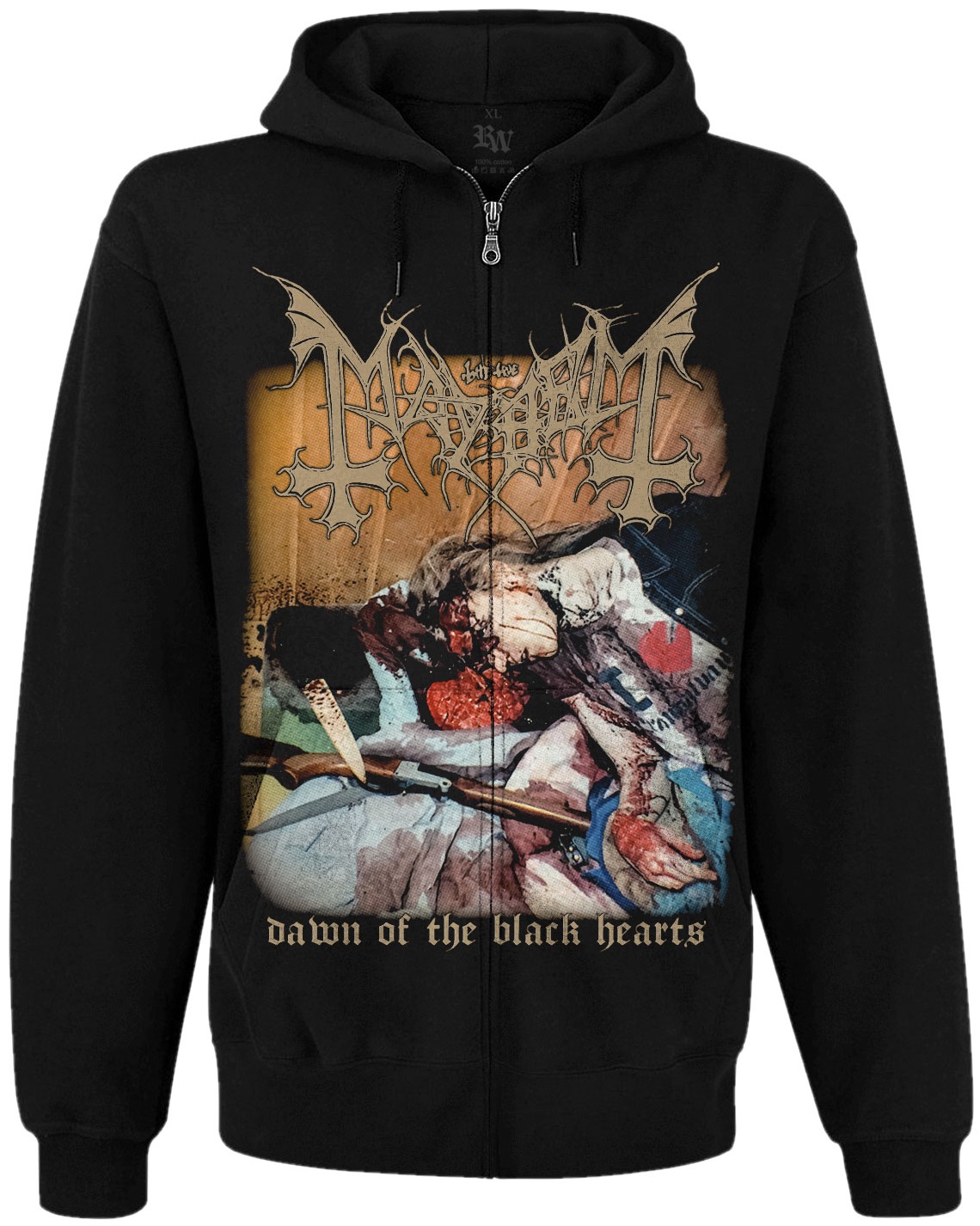 Кенгуру Mayhem "Dawn of The Black Hearts" на блискавці