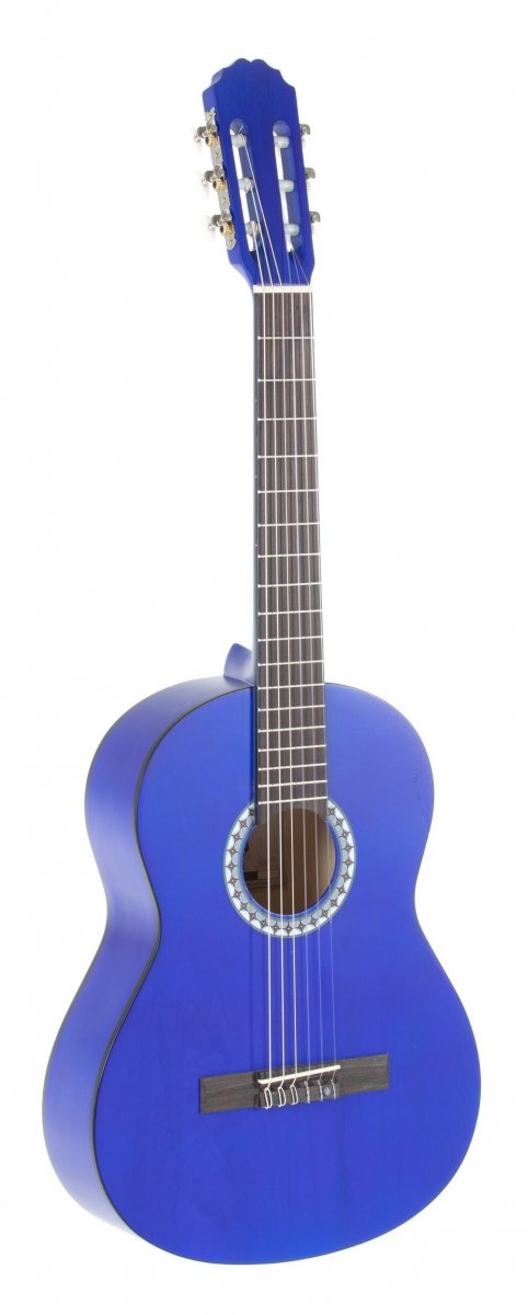 Класична гітара GEWApure Basic 3/4 (Transparent Blue) 