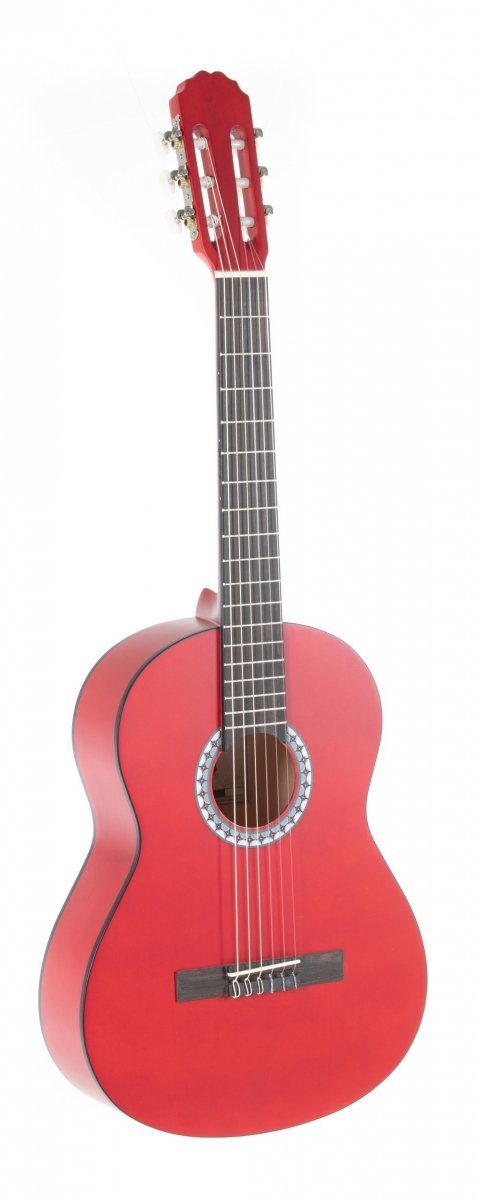 Классическая гитара GEWApure Basic 3/4 (Transparent Red) 