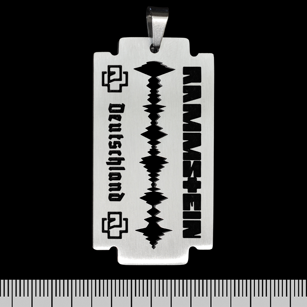 Кулон Rammstein "Deutschland"  (ptsb-172) лезо