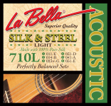 Струны для акустической гитары La Bella 710L