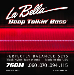 Струны для бас-гитары La Bella 760N