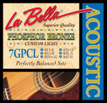 Струны для акустической гитары La Bella 7GPCL