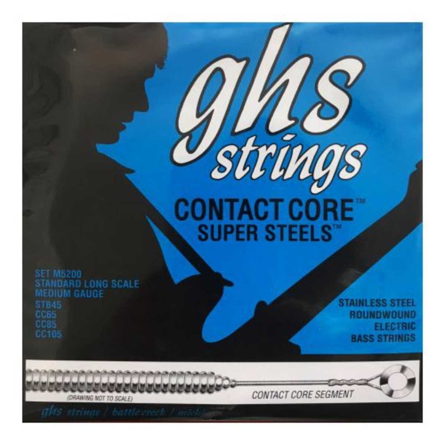 Струны для басгитары GHS M5200