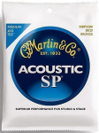 Струны для акустической гитары MARTIN MSP3200 Acoustic 80/20 Bronze Medium 13/56