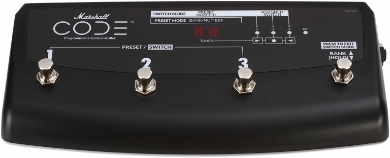 MARSHALL PEDL-91009 FOOTSWITCH FOR CODE SERIES Футсвич для усилителей