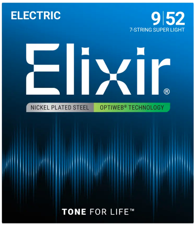 Струны для 7-струнной электрогитары Elixir EL OW 7 SL