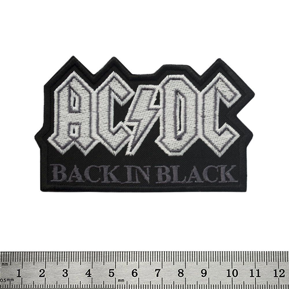 Нашивка AC/DC "Back In Black"