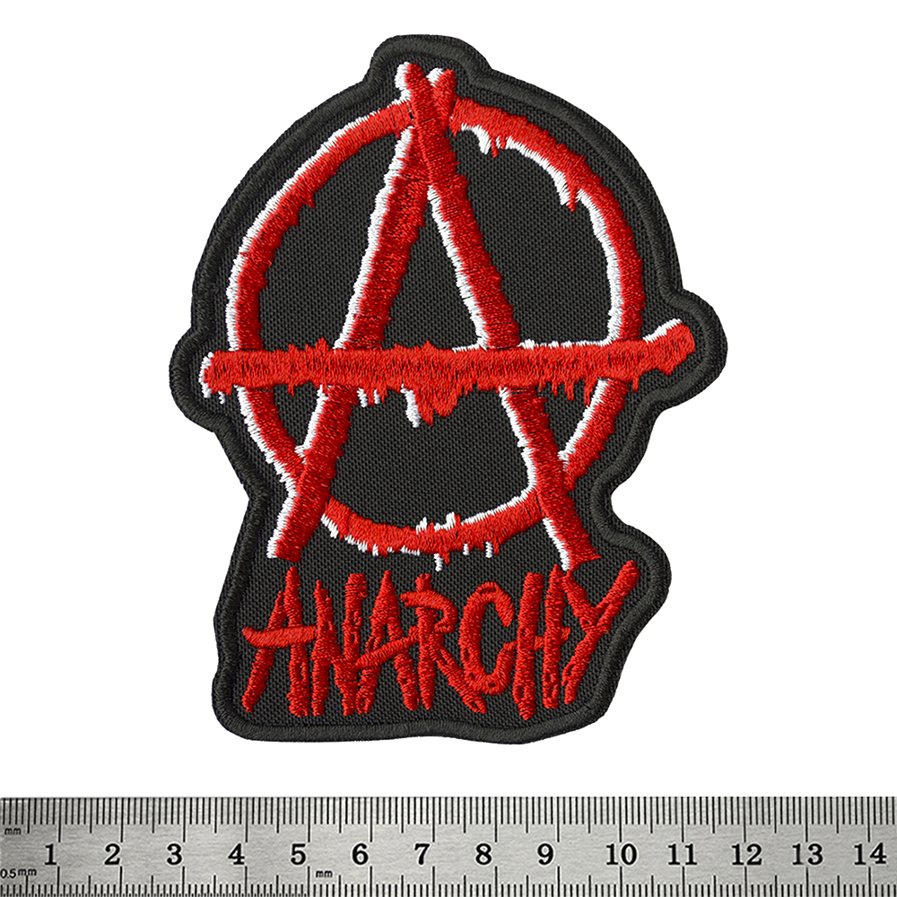 Нашивка Anarchy (чорний фон)