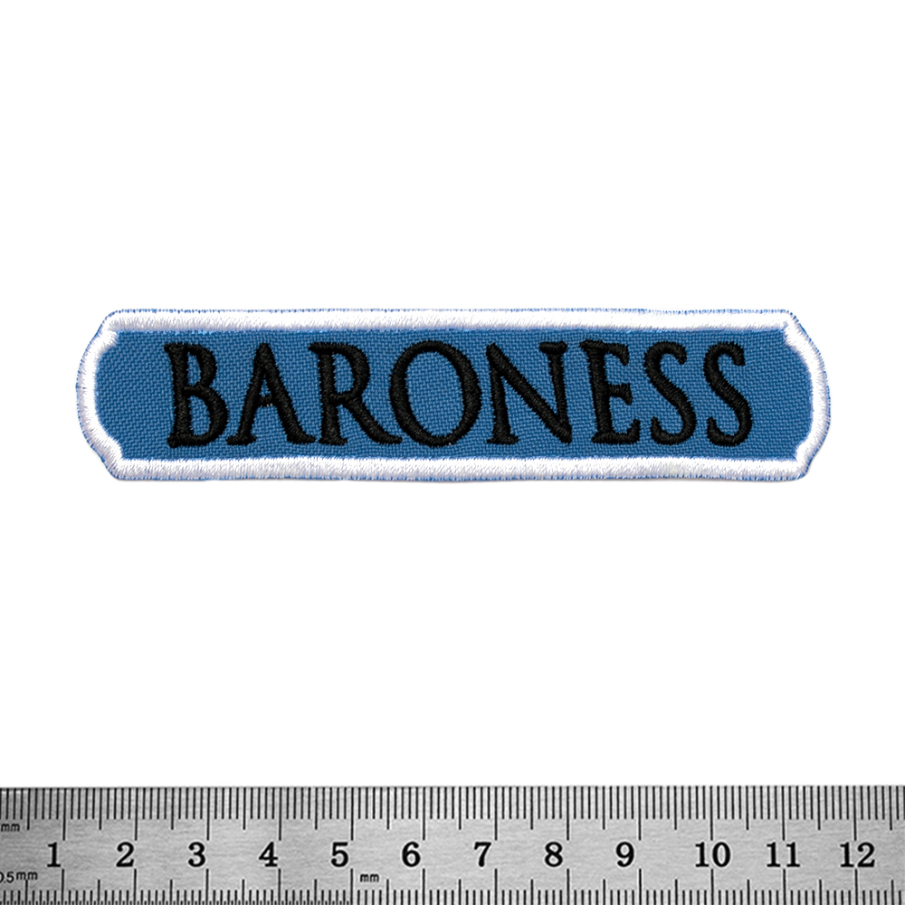 Нашивка Baroness (blue) (PS-101)