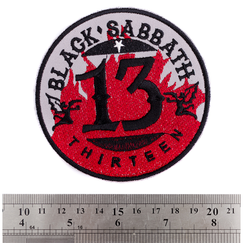 Нашивка Black Sabbath "13"