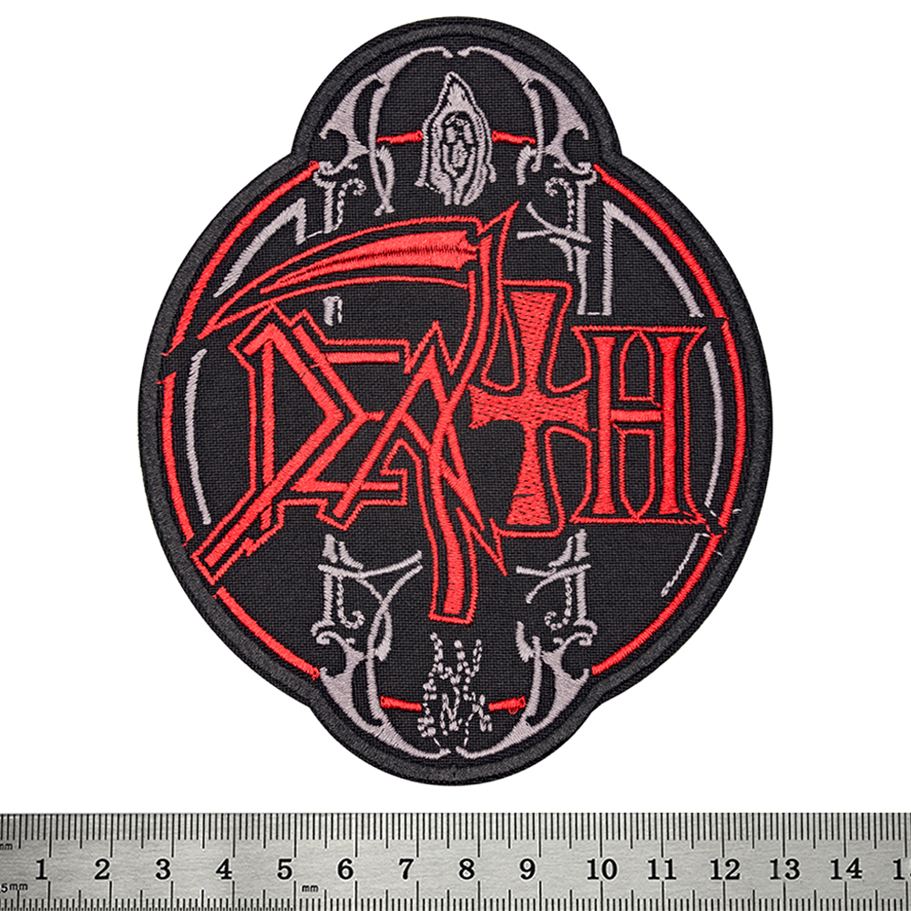 Нашивка Death (кругла)