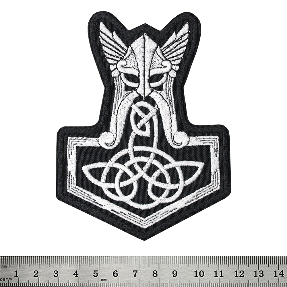 Нашивка Молот Тора з Трикветром (Thor’s Hammer with Triquetra)