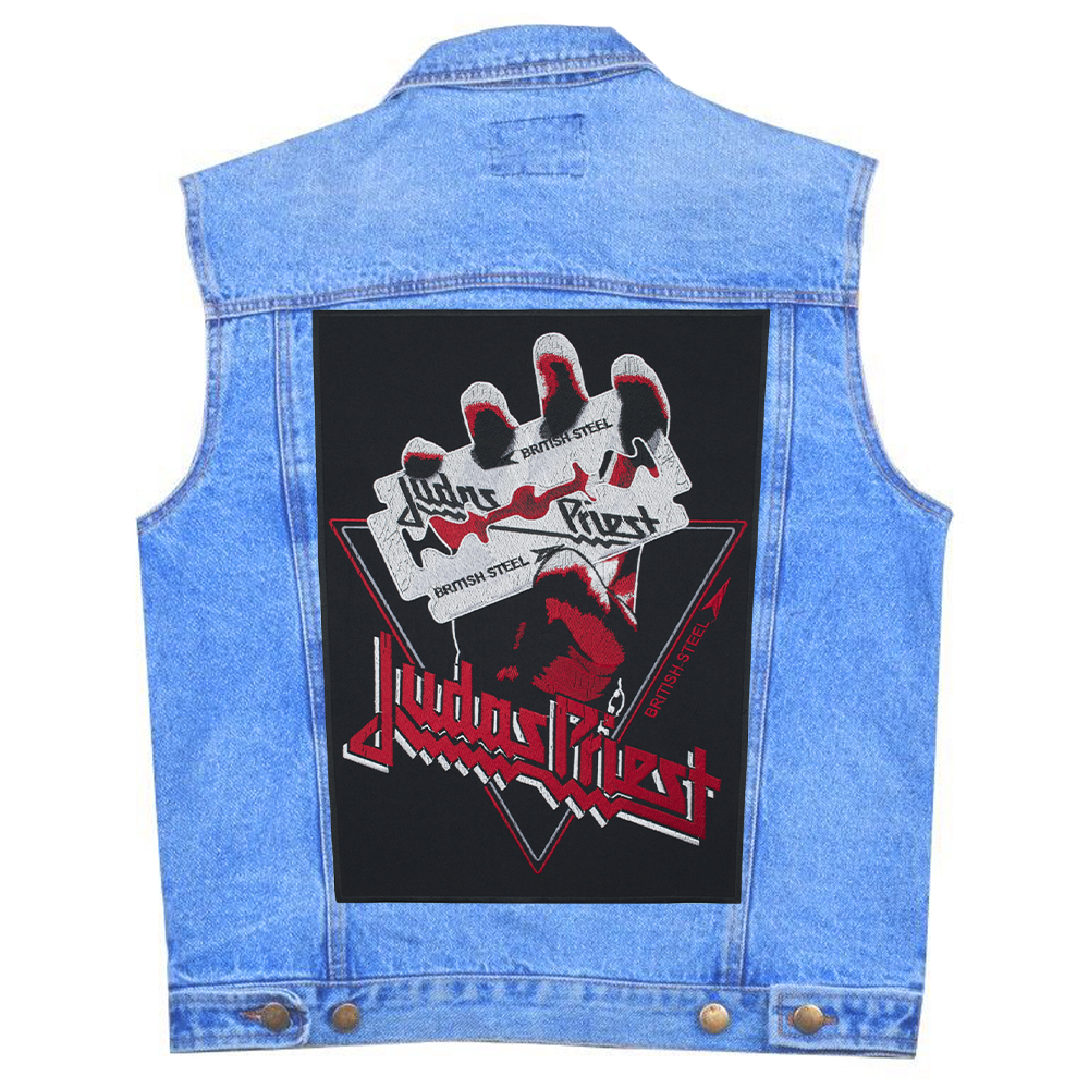 Нашивка наспинна Judas Priest "British Steel"