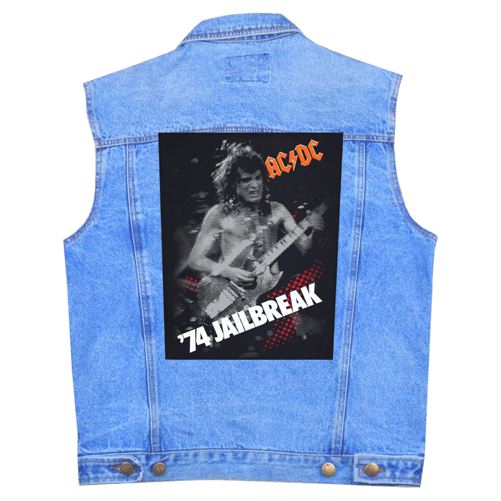 Нашивка наспинна катана AC/DC - 74 JAILBREAK (olbp-052)