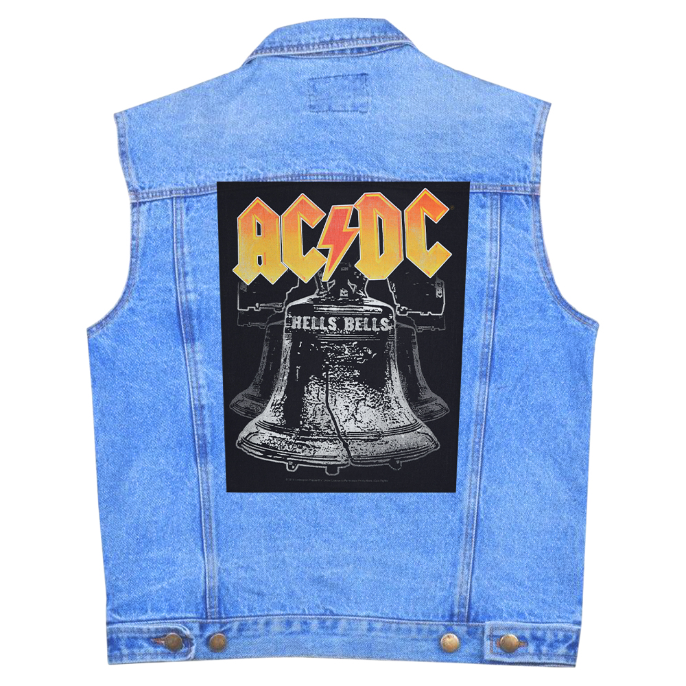 Нашивка наспинна катана AC/DC "Hells Bells" (olbp-018)