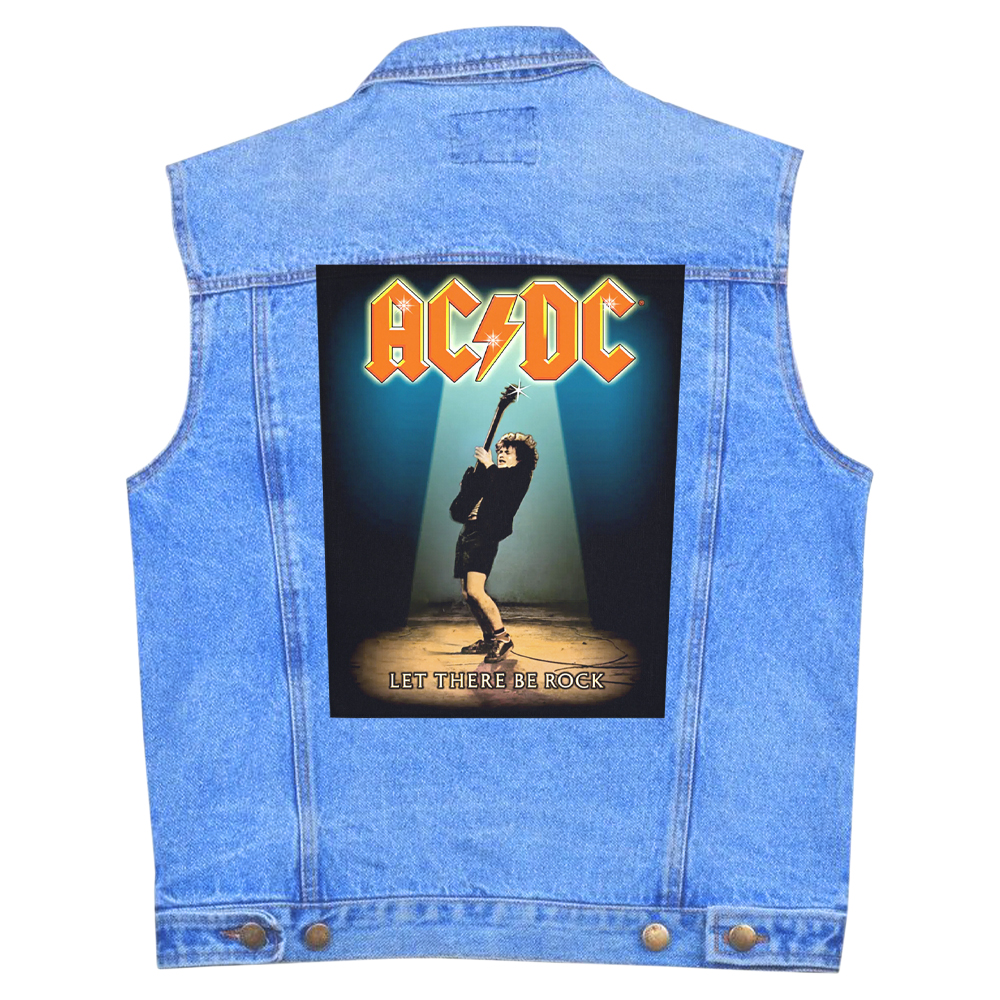 Нашивка наспинна катана AC/DC - LET THERE BE ROCK (olbp-053)