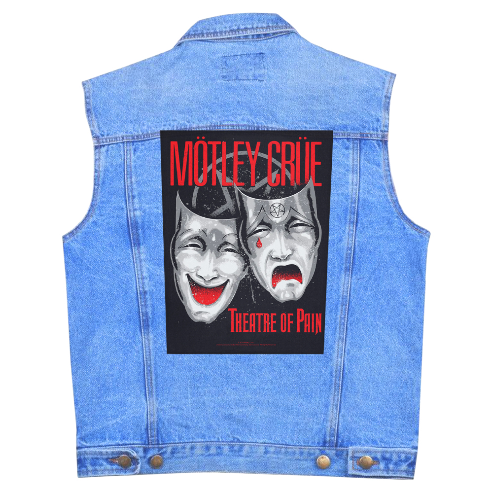 Нашивка наспинна катана MOTLEY CRUE - THEATRE OF PAIN (olbp-075)
