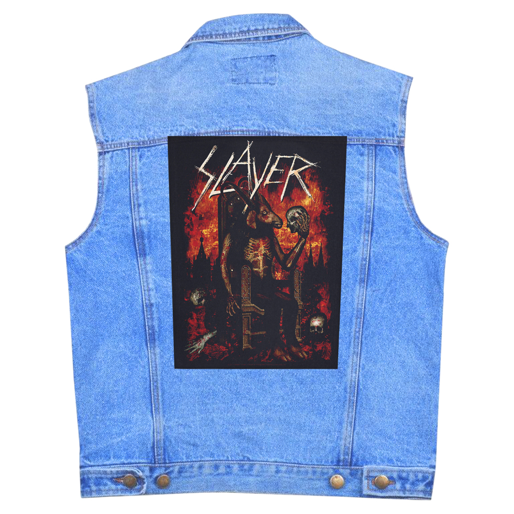 Нашивка наспинна катана SLAYER - DEVIL ON THRONE (olbp-082)