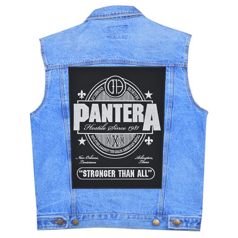 Нашивка наспинна Pantera - Stronger Than All