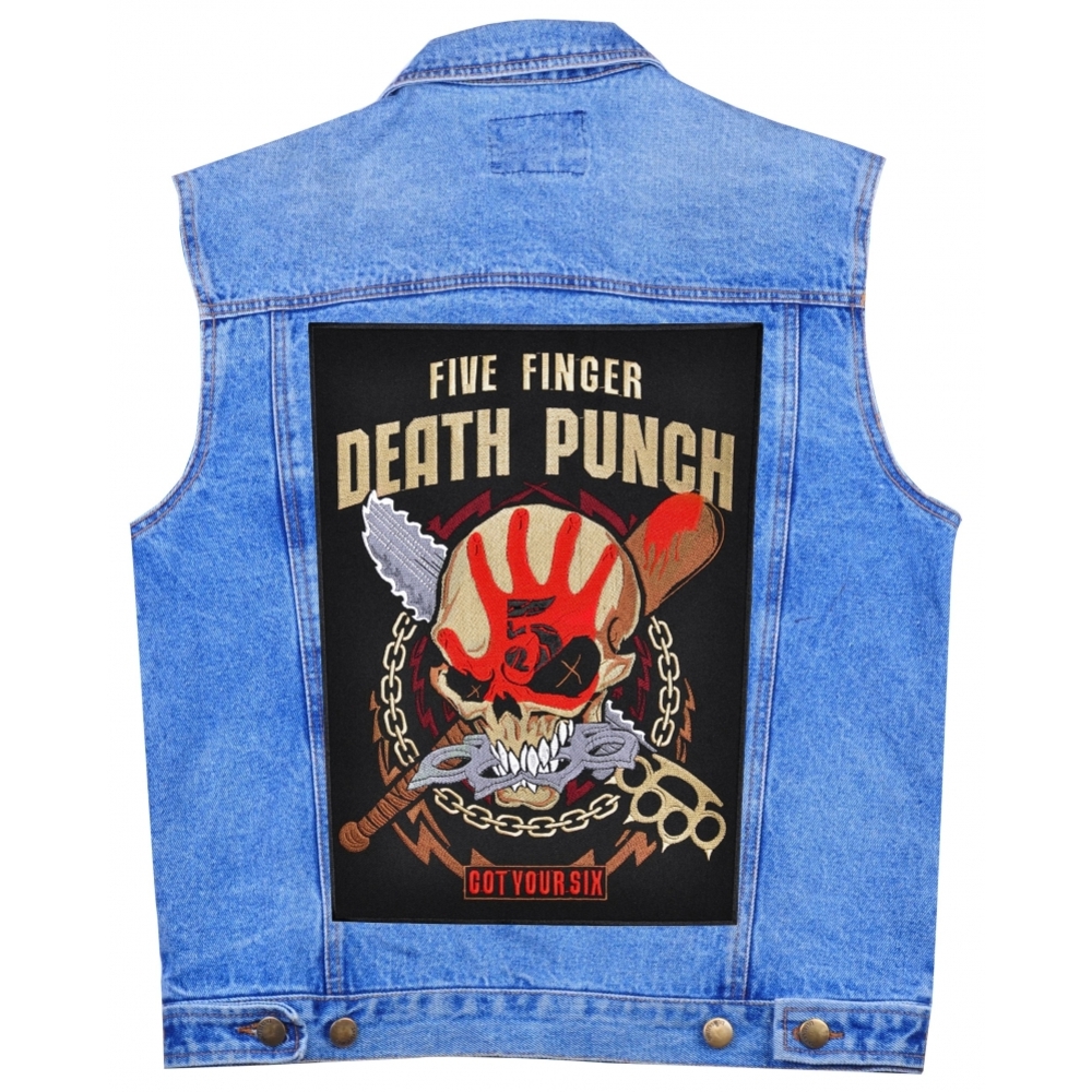 Нашивка наспинна Five Finger Death Punch "Got Your Six"