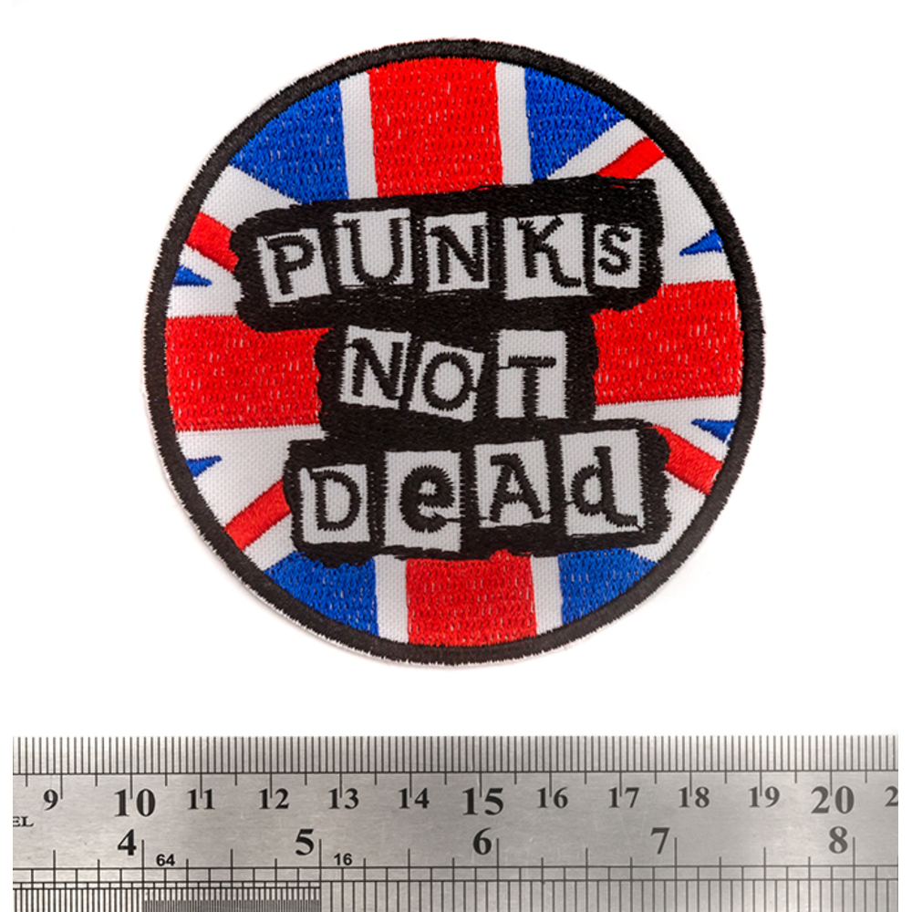 Нашивка Punk’s Not Dead (Британський прапор)