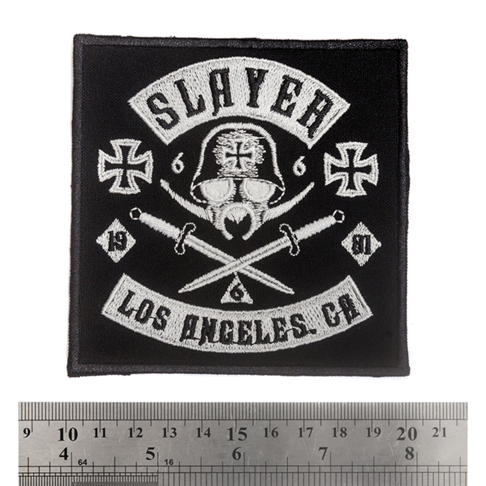 Нашивка Slayer (Los Angeles 666)