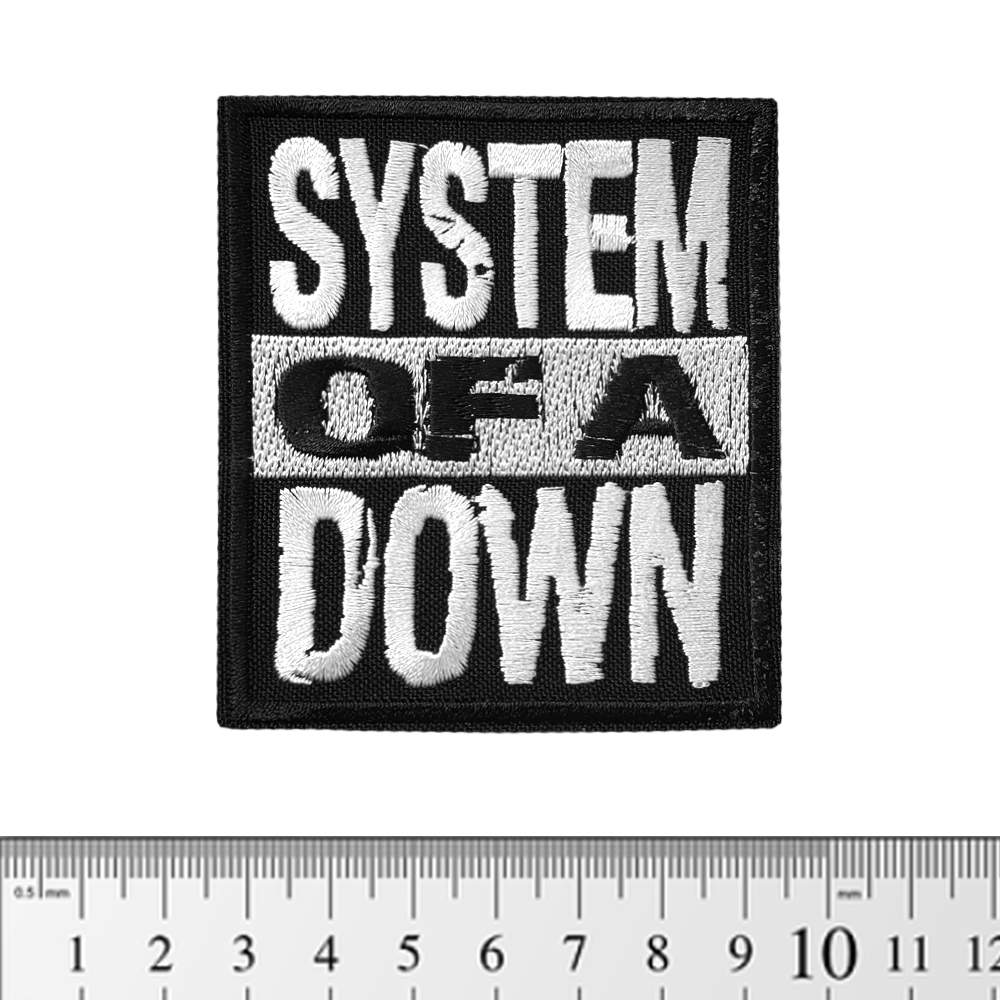 Нашивка System Of A Down (logo) (pt-031)
