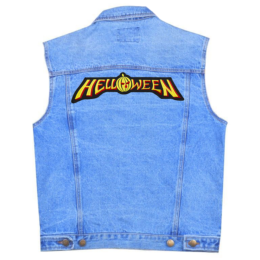 Нашивка термо Helloween (yellow logo) (ltp-011)