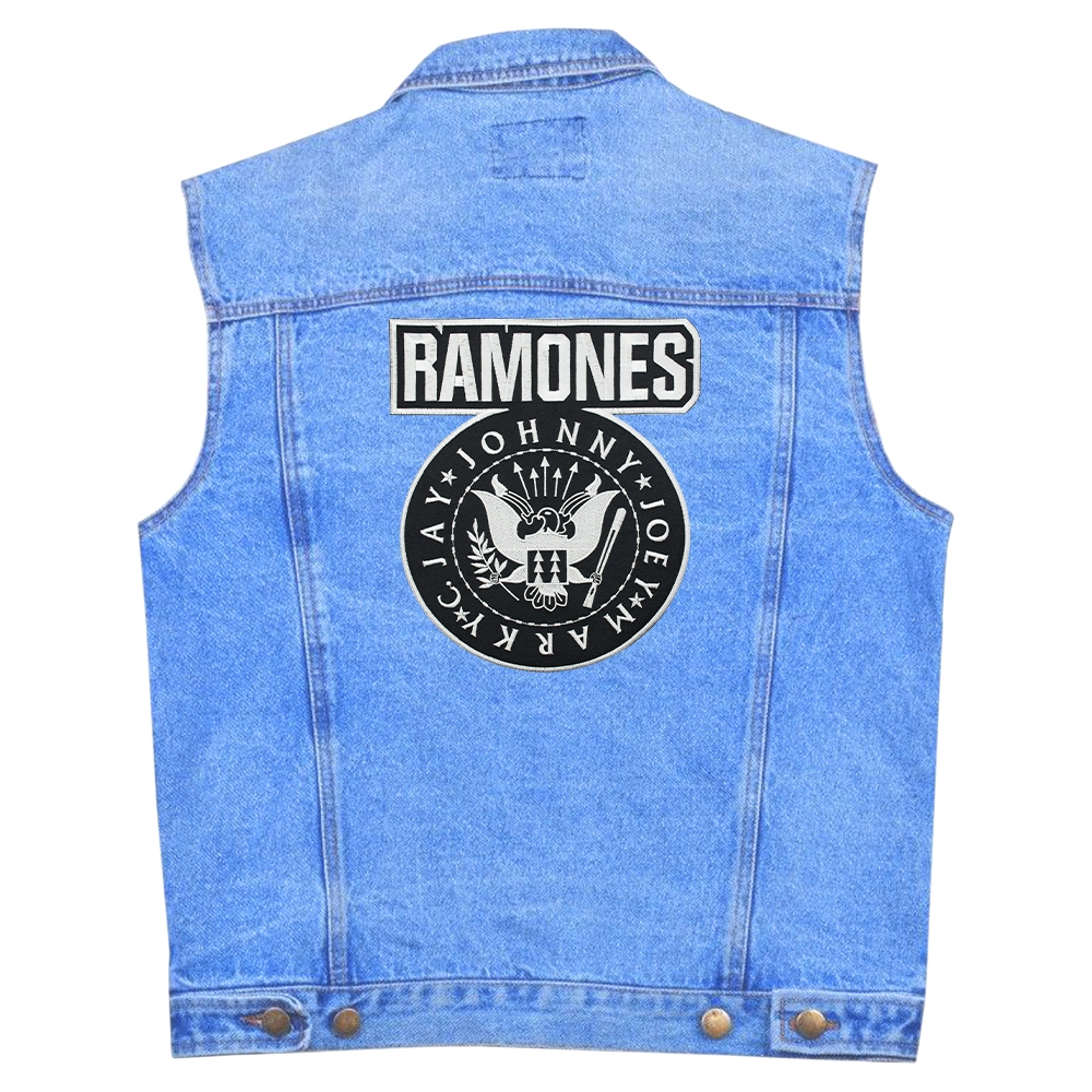 Нашивка термо Ramones (band logo) наспинна (thps-014)