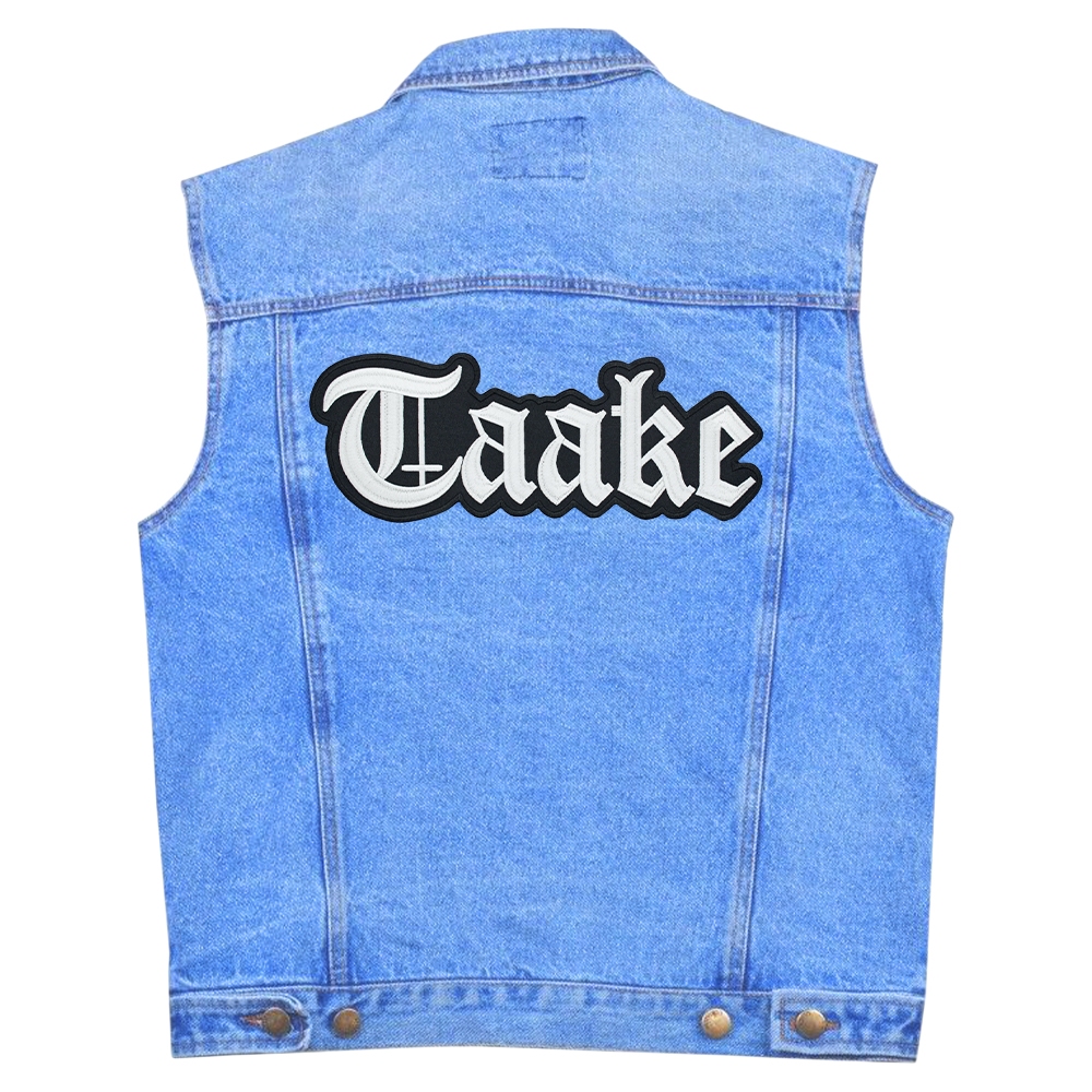 Нашивка термо Taake (logo) наспинна (thps-044)