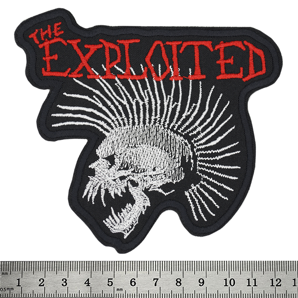 Нашивка The Exploited "Beat The Bastards" фігурна
