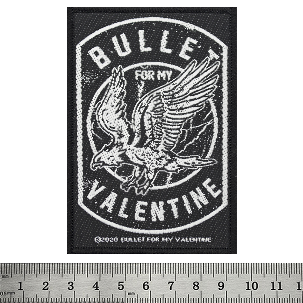 Нашивка ткана BULLET FOR MY VALENTINE - EAGLE (ofp-246)