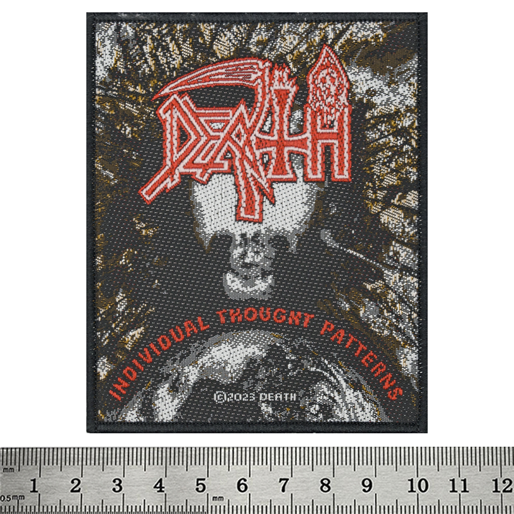 Нашивка ткана DEATH - INDIVIDUAL THOUGHT PATTERNS (ofp-179)