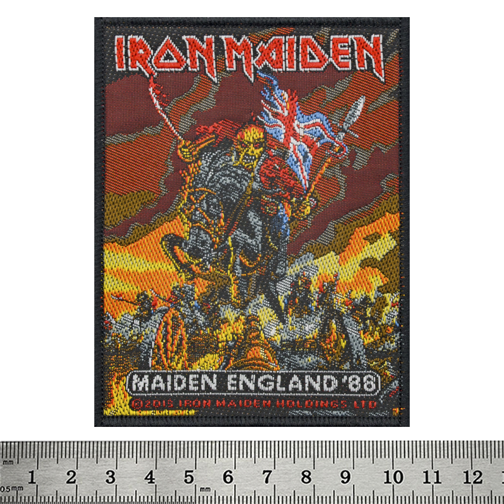 Нашивка ткана IRON MAIDEN - MAIDEN ENGLAND (ofp-139)