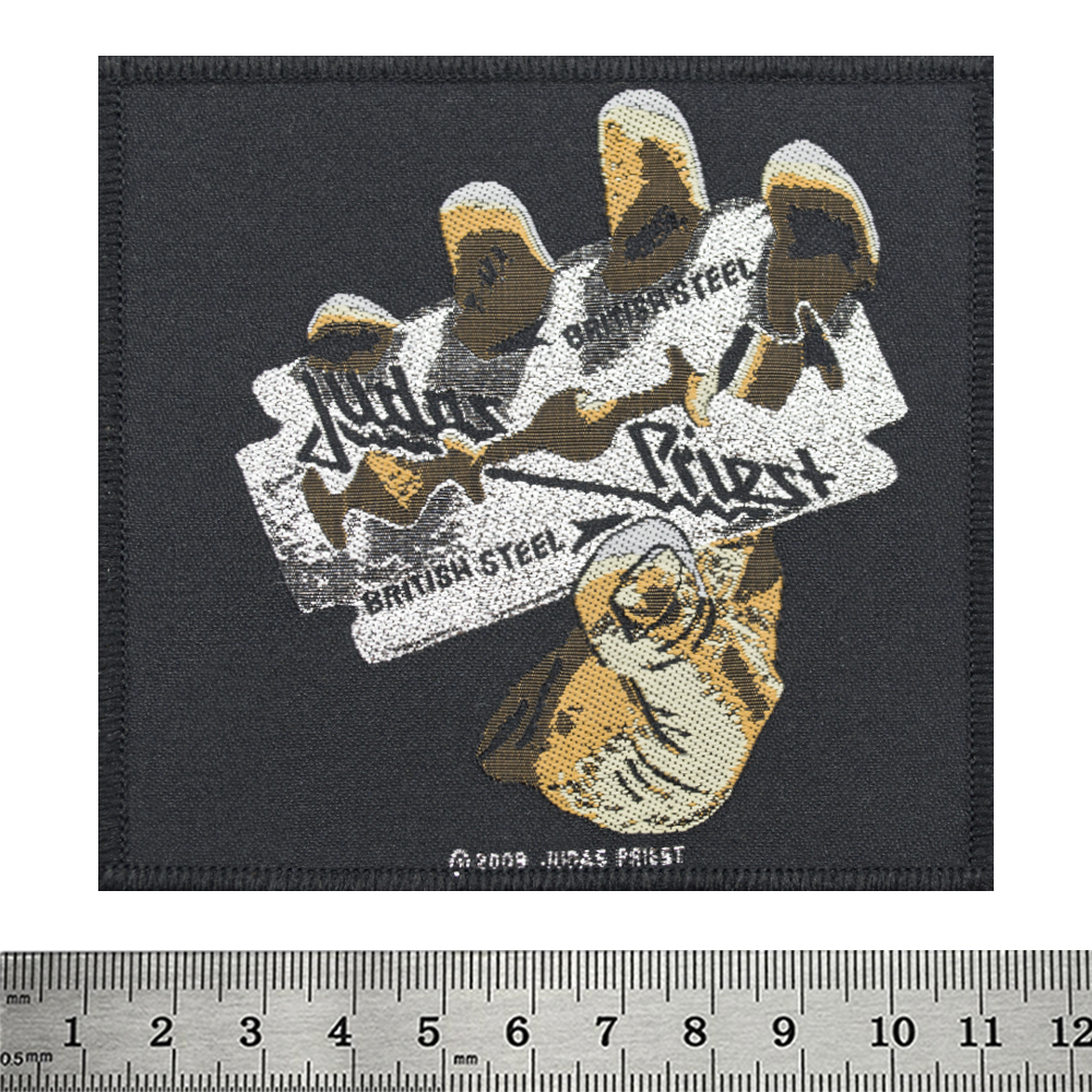 Нашивка ткана JUDAS PRIEST - BRITISH STEEL (ofp-267)