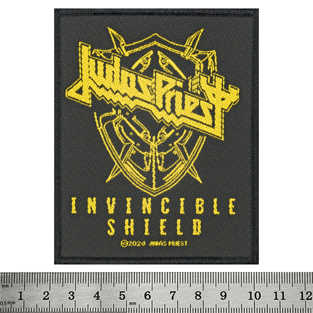 Нашивка ткана JUDAS PRIEST - INVINCIBLE SHIELD (ofp-191)