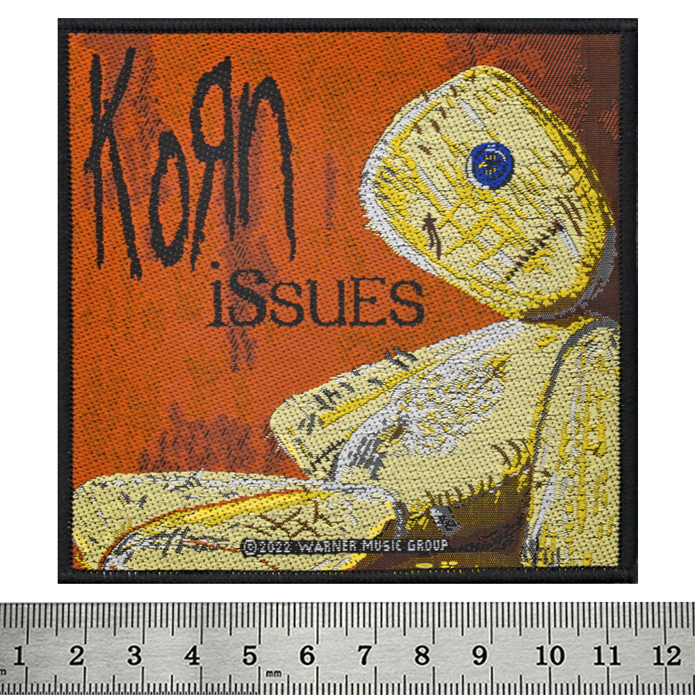 Нашивка ткана KORN - ISSUES (ofp-142)