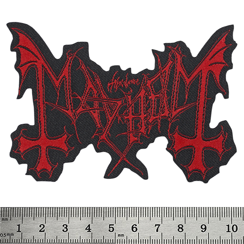 Нашивка ткана MAYHEM - LOGO CUT OUT (ofp-273)
