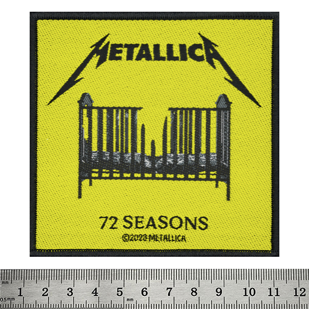 Нашивка ткана METALLICA - 72 SEASONS (ofp-152)