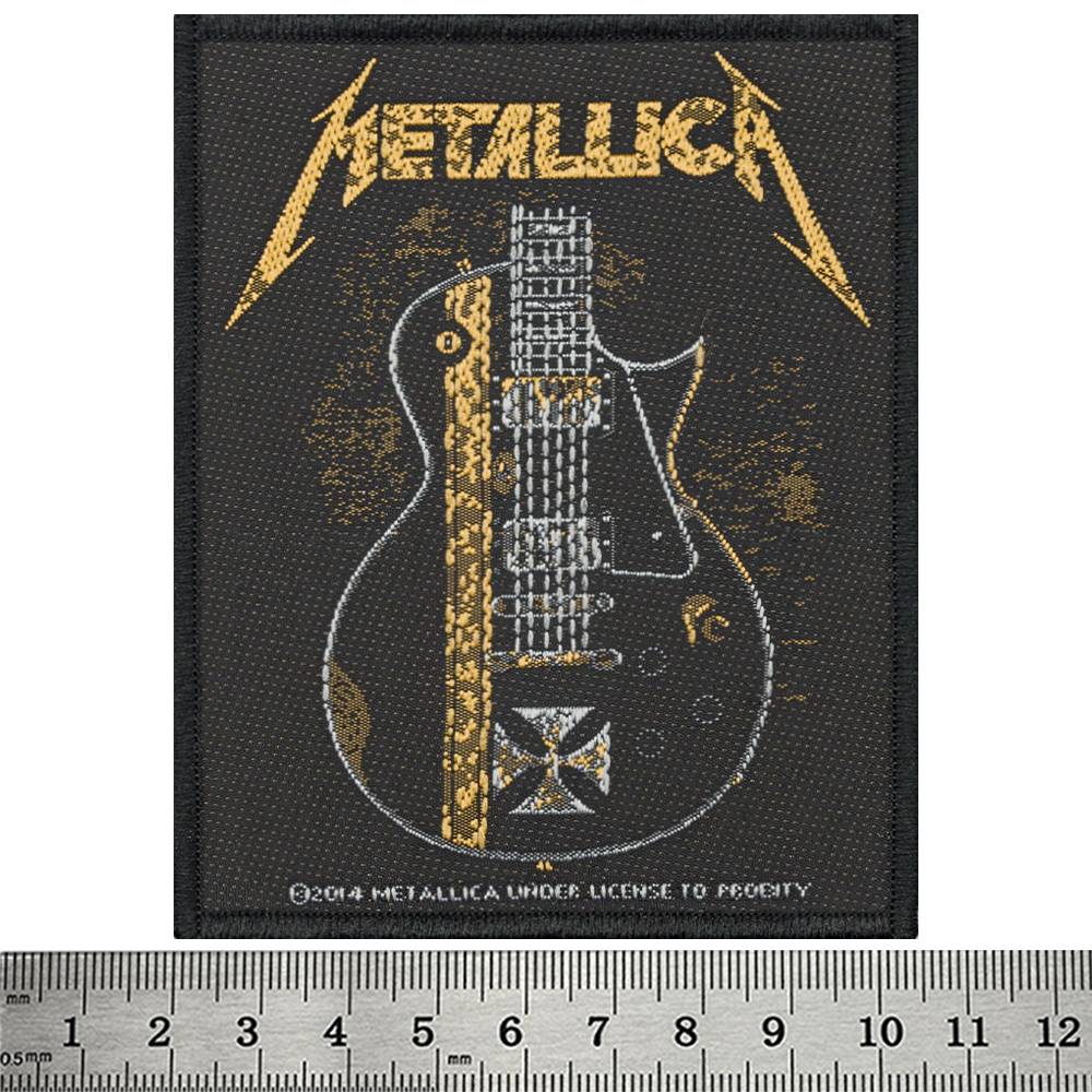 Нашивка ткана METALLICA - HETFIELD GUITAR (ofp-164)