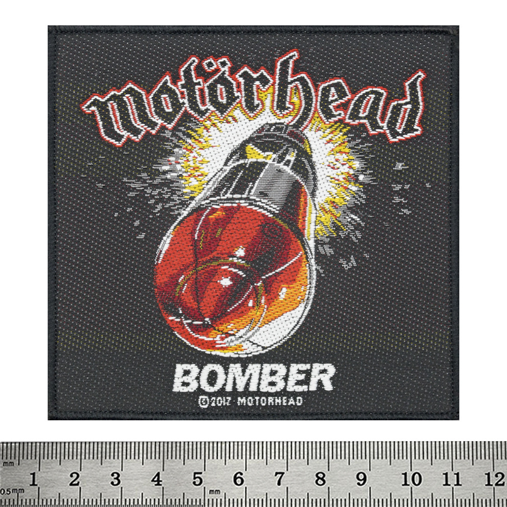 Нашивка ткана MOTORHEAD - BOMBER (ofp-208)