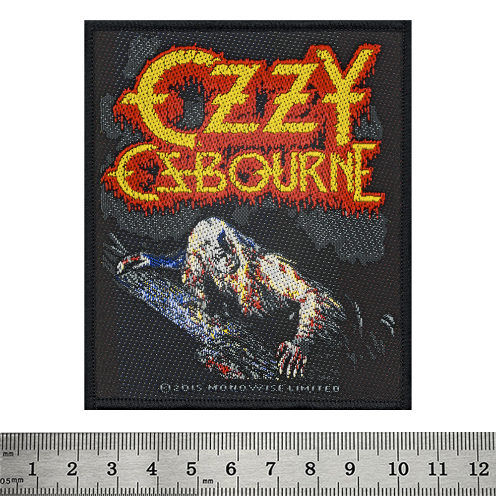 Нашивка ткана OZZY OSBOURNE - BARK AT THE MOON (ofp-100)