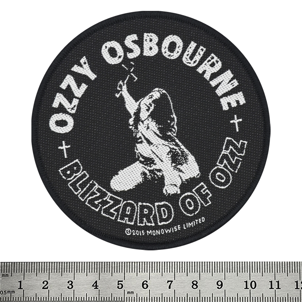 Нашивка ткана OZZY OSBOURNE - BLIZZARD OF OZZ (ofp-071)