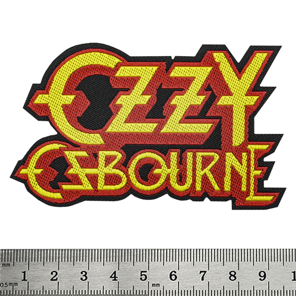Нашивка ткана OZZY OSBOURNE - LOGO CUT-OUT (ofp-286)
