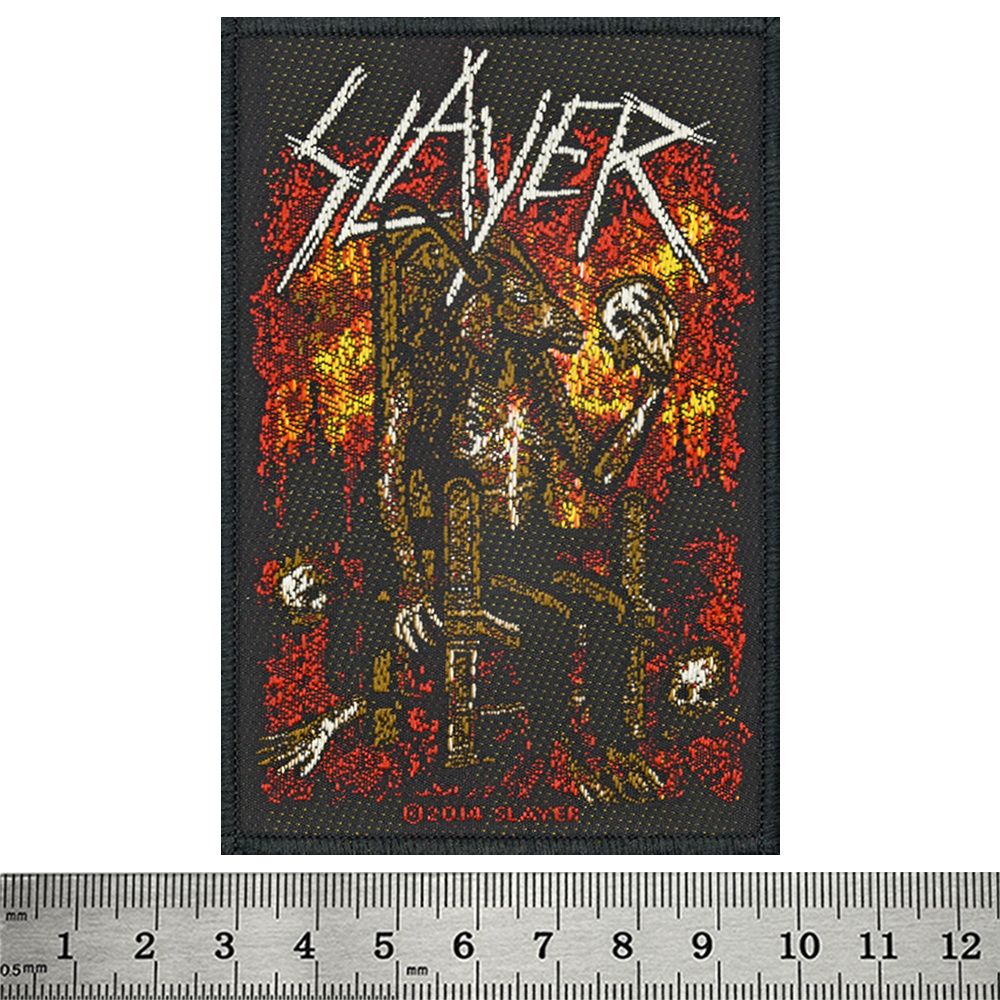 Нашивка ткана SLAYER - DEVIL ON THRONE (ofp-221)