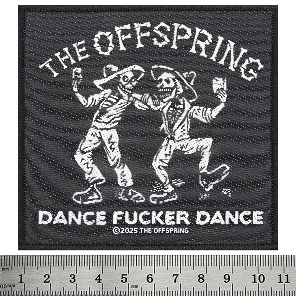 Нашивка ткана THE OFFSPRING - DANCE FUCKER DANCE (ofp-307)
